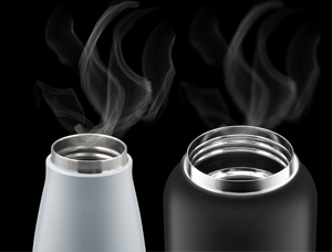 Why do thermos cups with different mouths and capacities have different heat preservation durations