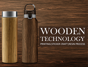 Some Water Cups Look Wooden on the Surface and Feel Wooden Material, but the Inside is Stainless Steel. How is This Made?