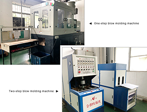 What is the difference between the one-step method and the two-step method in the production of plastic water cups?