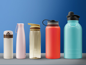 What are the purchasing trends in the water bottle market in 2021 (2)?