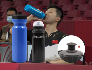 During the Olympic Games, what kind of water bottles will athletes, coaches and staff from all countries use?