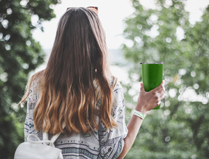 Why is it that bringing a water bottle out is also an expression of elegance?