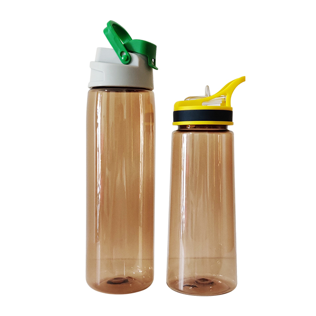 RTS Eco Friendly Portable Cheap Sports Plastic Water Bottles With Filp-up Lid