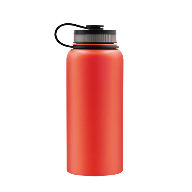 RTS Wide Mouth Portable Sports Drinking Metal Water Bottle