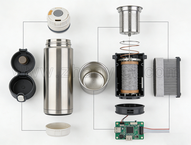 工程师视角带你初识加热水杯是怎样的？六